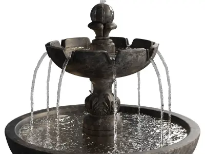 Fountain  21 3D model