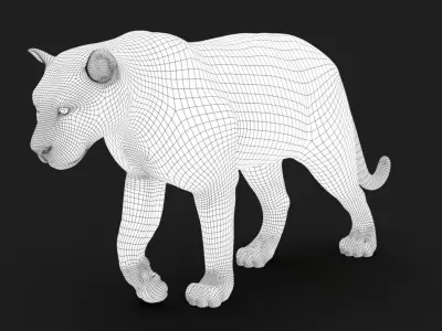  Tiger (4) (Animated) (Fur) 