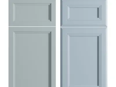 Cabinet Doors Collection 02 3D model