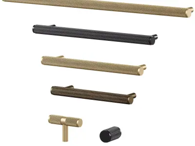 Furniture handles MAURITZ by Meraki 3D model