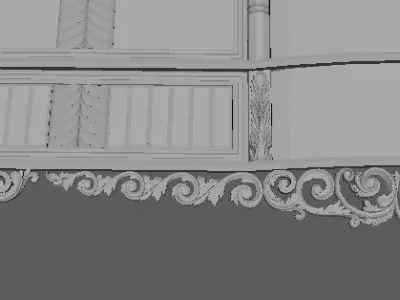 sleeping gaornitur closet 3D model