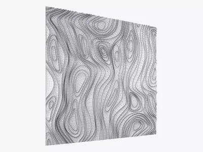 wave wall 37 3D model