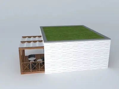 Mobile house Free 3D model