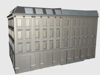 Old Town Tenement house 3D model