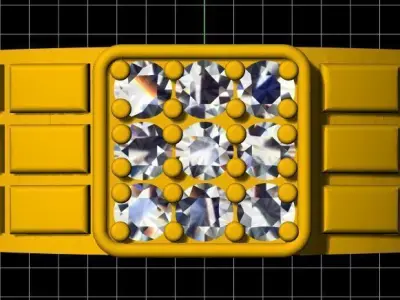 men ring 3dm file 3D print model