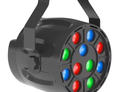 Stage Light 02 3D model