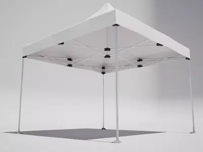 Racetrack Canopy Pavillon  3D model