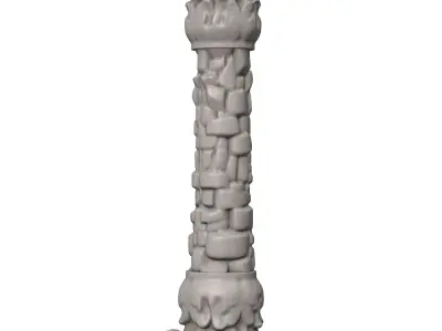 Column 3 3D print model purchase