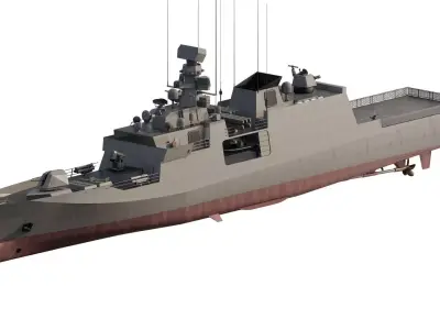 Greek Navy  Corvette 3D model