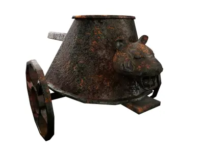 Bronze Chariot 3D model