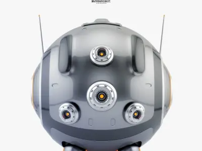 Angry baby monitor IV  3D model