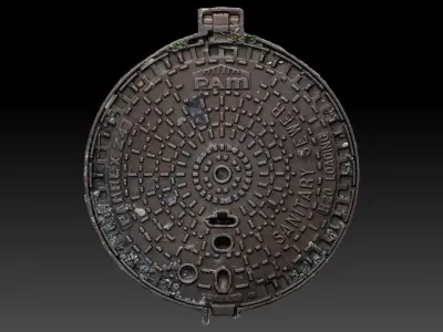 Pamrex Utility Cover 3D model