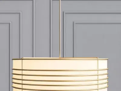 Farnham Semi Flush 3D model