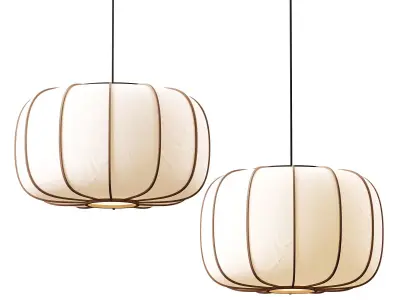 Botan no Hana Suspended lights 3D model
