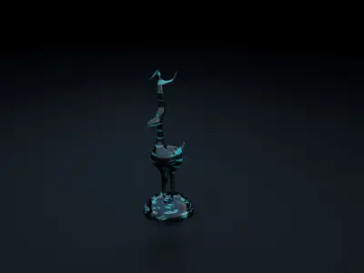 DEER STATUE  3D print model