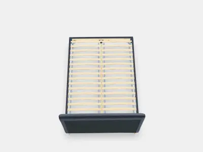 IDANAS Upholstered bed frame 3 Low-poly 3D model