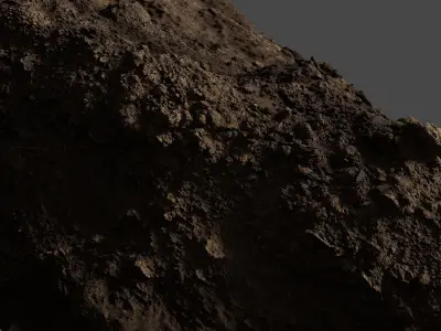 Cliffpart01 3D model
