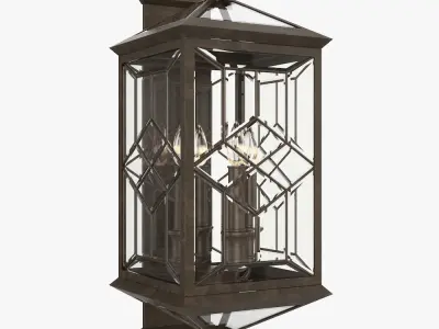 Fine Art Lamps Oxfordshire Collection 3D model