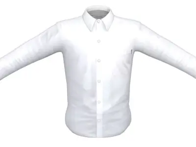 Shirt Low-poly 3D model