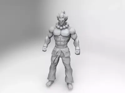 akuma gouki 3D print model