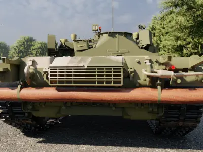 TANK T-80 3D model