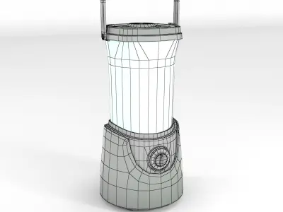 Camp Lantern 1 3D model