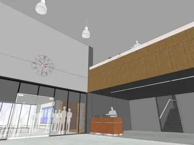 Renovation the old office 3D model