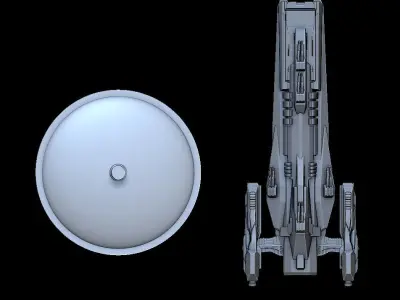 Astromercs Dreadnaught 3D print model