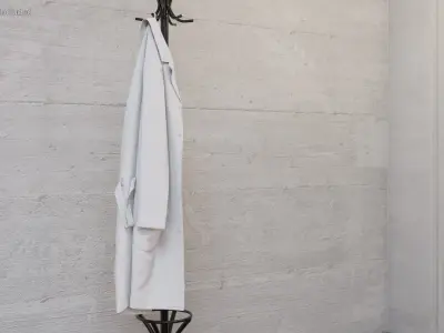  Hanging Lab Coat 