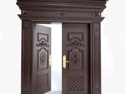Double Door 03 3D model