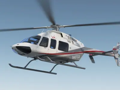  Bell 407 GX Utility Helicopter 