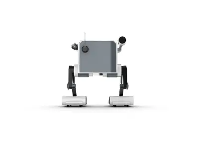 Funny Robot Character 3D model