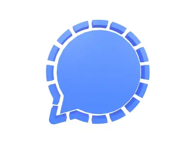 Signal Logo v1 001 Free low-poly 3D model