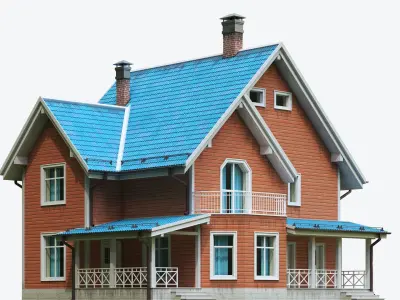 Residential House 55 3D model