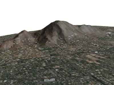 Camelback Mountain 3D model