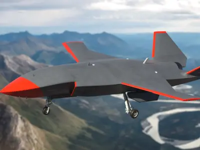  Boeing MQ-28 Ghost Bat Rigged 