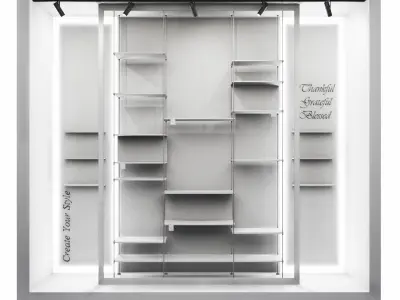 Shop Window-shelf 3D model