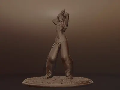 JURI - STREET FIGHTER 3D print model