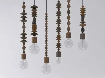 Bright Beads 3D model