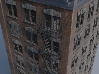 New York building 3D model
