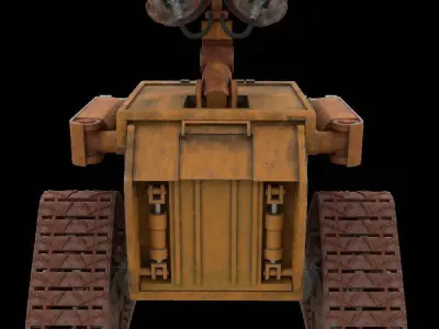 WALL-E wall - e robot 3D model