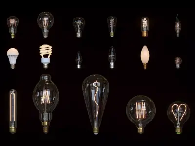 Bulbs Pack 3D model