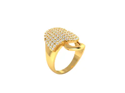 Women Ring  Render 3dm STL OBJ FBX Details 3D print model 326