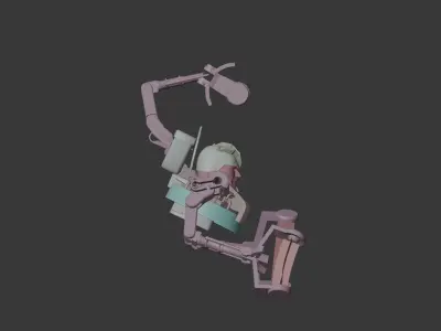 skibid astro detainer upgraded 3D model