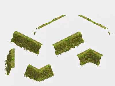 Moss Mountain - Fault 03 3D model