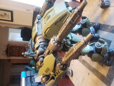 Project Gigante-Superheavy Fire Support Mech in 28mm 3D print model