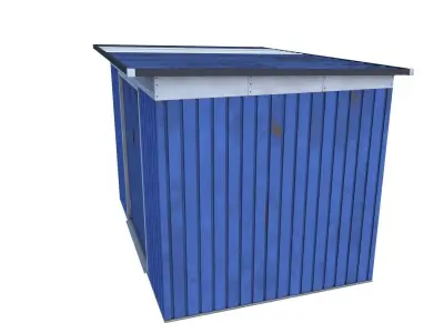 Garden Tool Shed 3D model