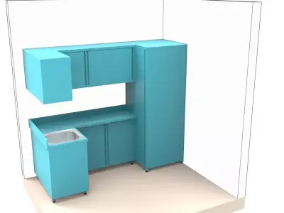 kitchen 78 3D model