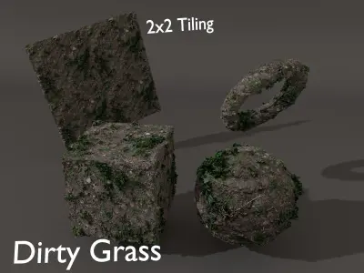 Scanned Ground Texture-Pack PBR Ready Texture