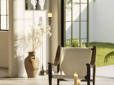 Nice Little Living Room  3D model